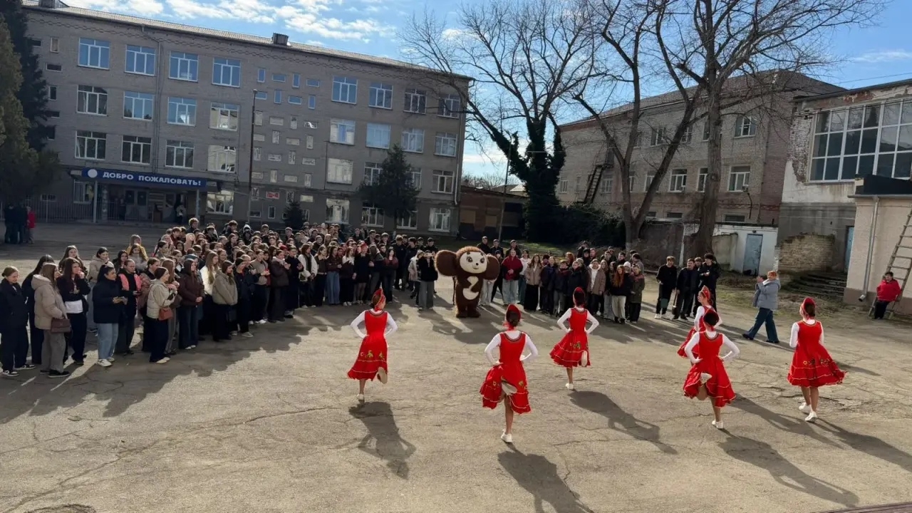 Весёлая Масленица в техникуме